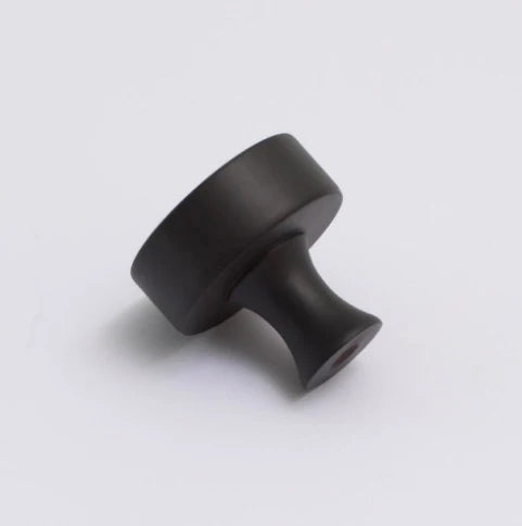 Hepburn Hardware Atticus Knob | Blackest Black