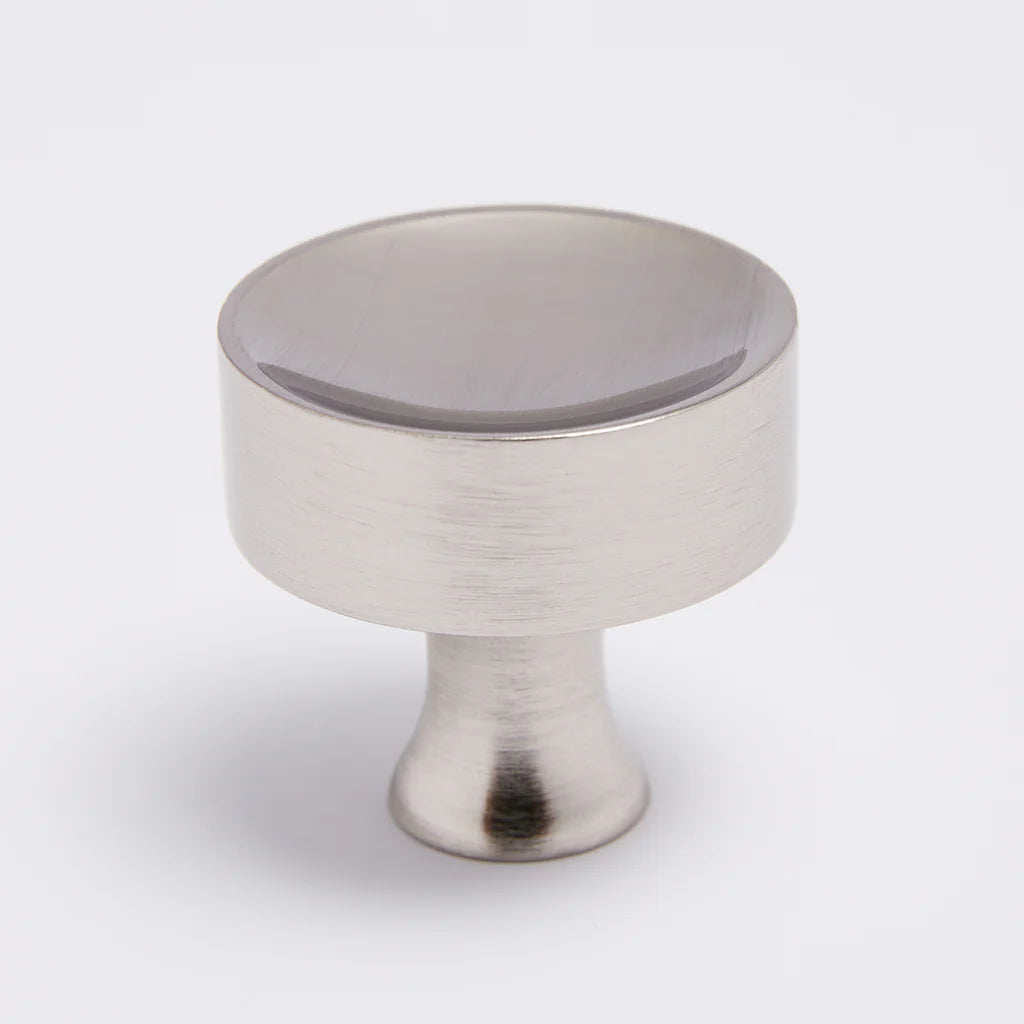 Hepburn Hardware Atticus Knob | Satin Nickel