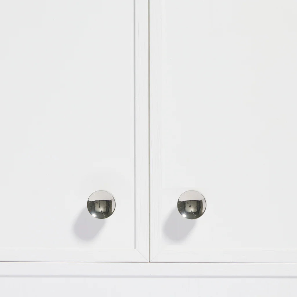 Hepburn Hardware Atticus Knob | Polished Nickel