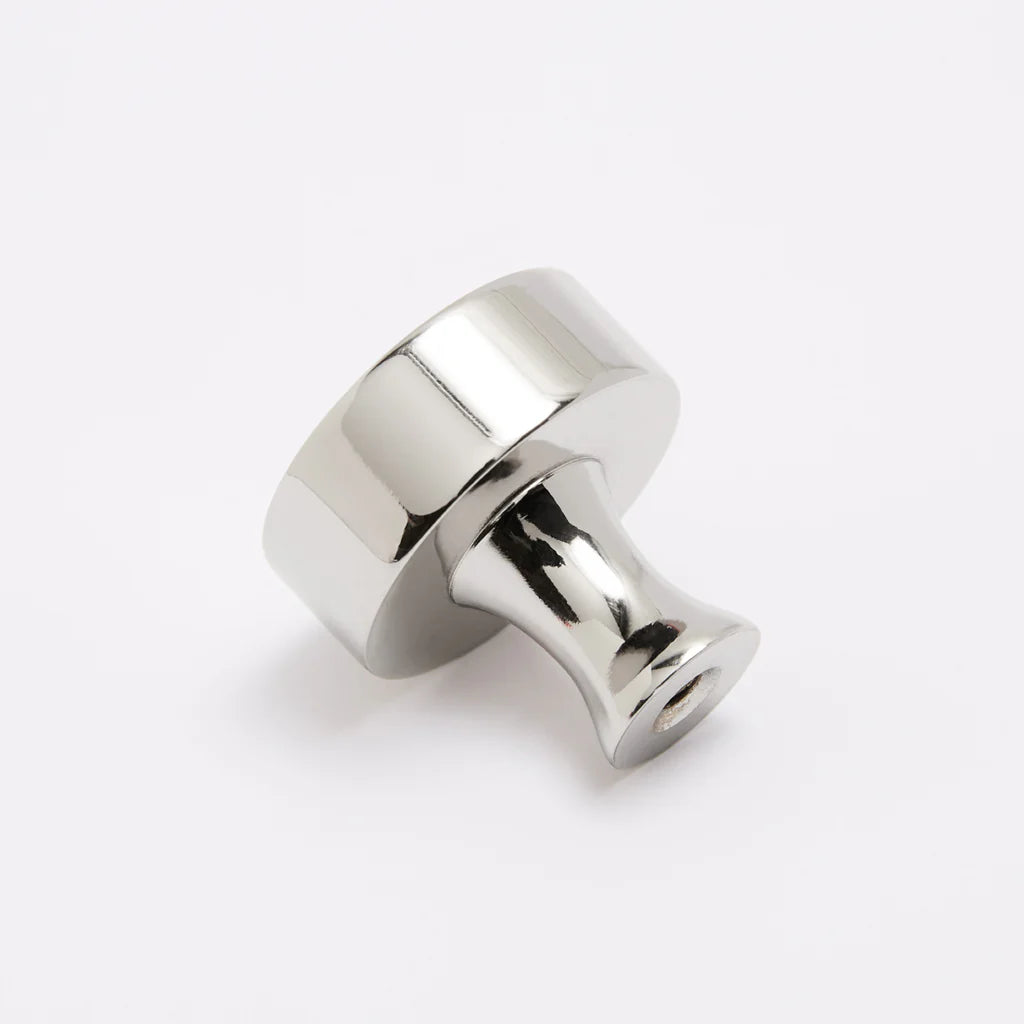 Hepburn Hardware Atticus Knob | Polished Nickel