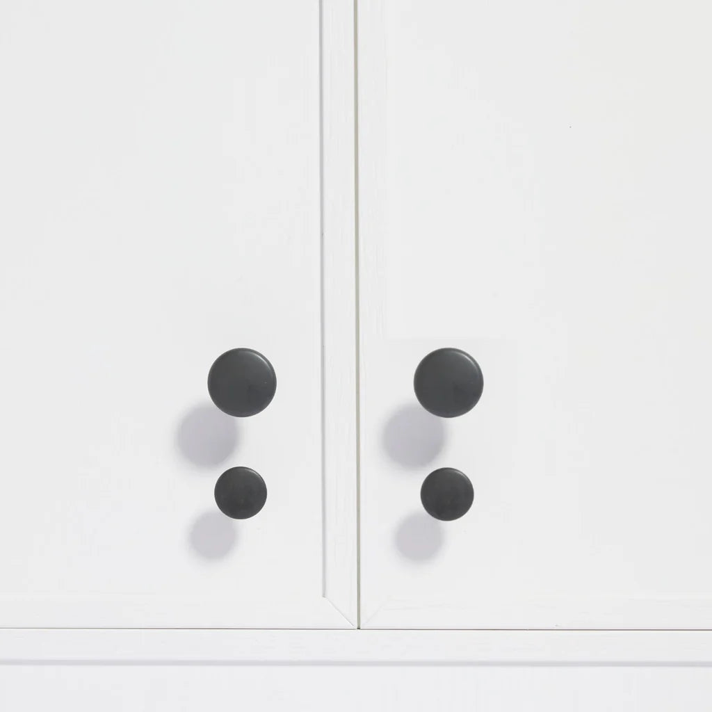 Hepburn Hardware Ascot Knob | Scorched Black