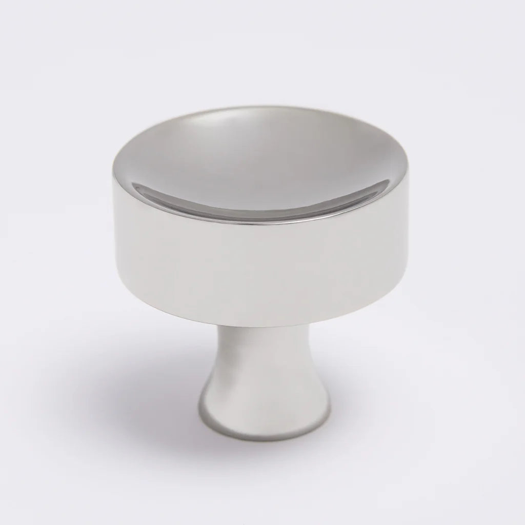 Hepburn Hardware Atticus Knob | Polished Nickel