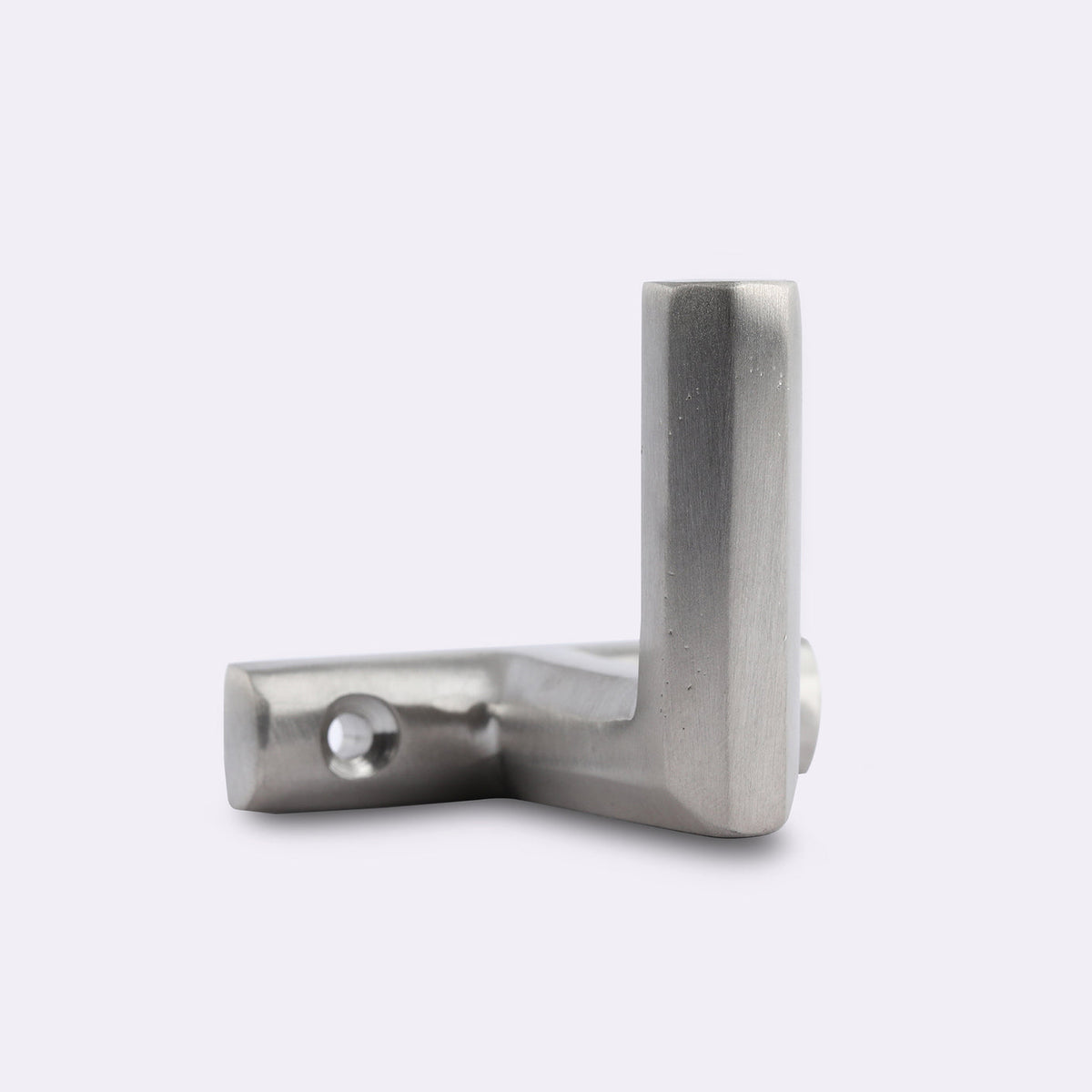 Henley Hook in satin nickel by Hepburn Hardware