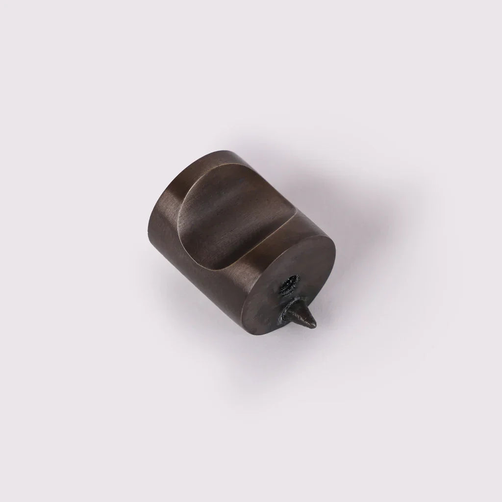 Ren Knob in oil rubbed bronze by Hepburn Hardware
