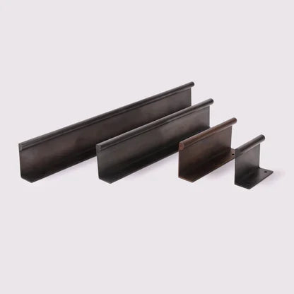 Ren Lip Pull in antique bronze fitted to a drawer