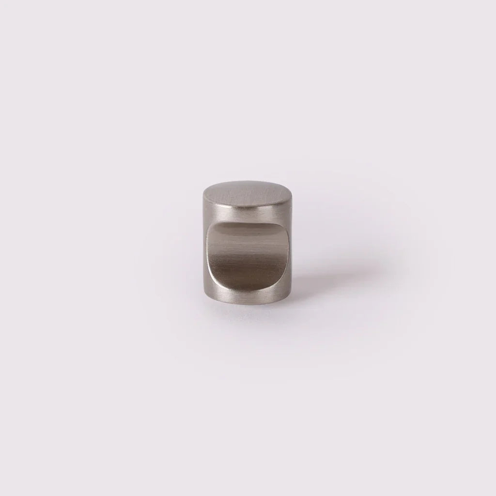 Ren Knob in satin nickel by Hepburn Hardware