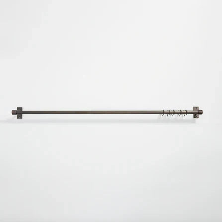 Hanging Rail Hooks in antique bronze fitted