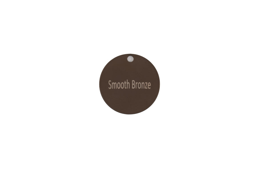 Oval Flush Pull (Single) – 150mm – Smooth Bronze
