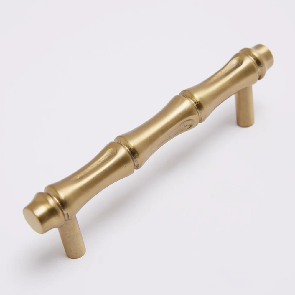 Hepburn Hardware Bamboo Handle | Burnished Brass
