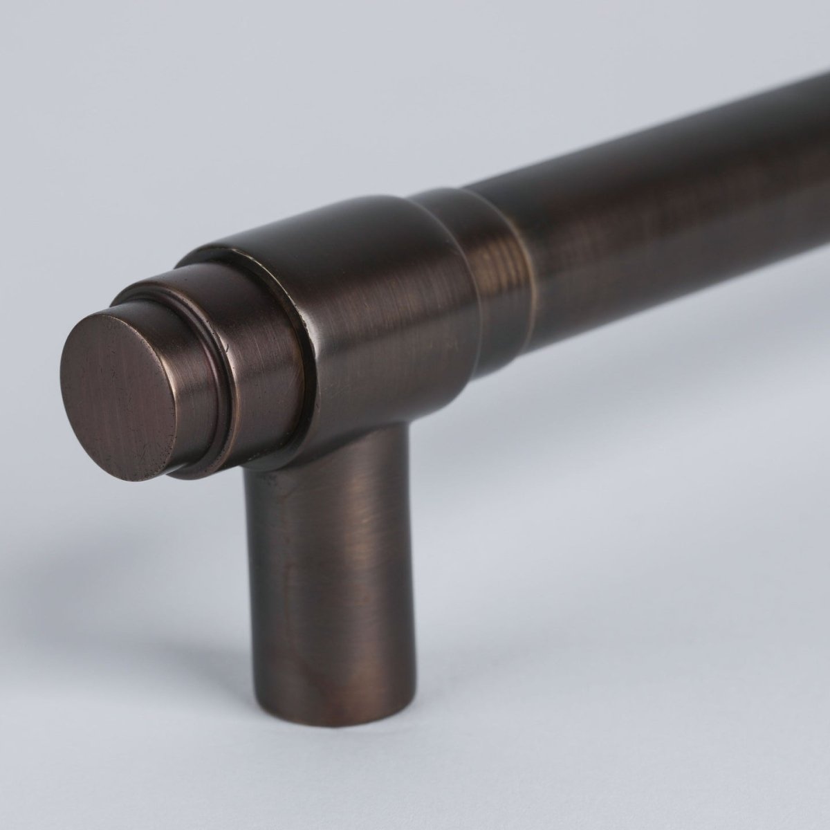 Georgia Appliance Pull in oil rubbed bronze, detail