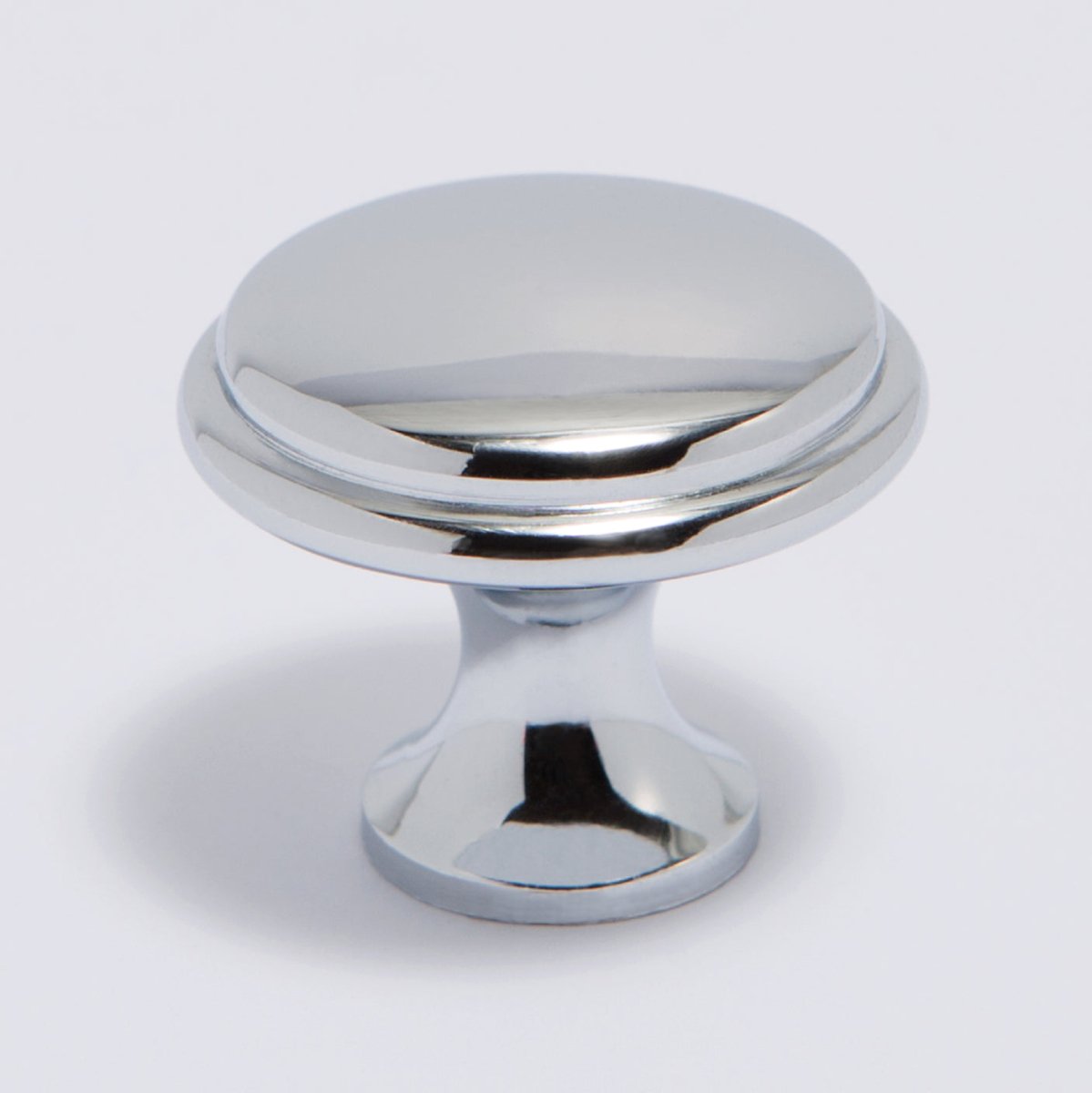 Halifax Knob in polished chrome by Hepburn Hardware