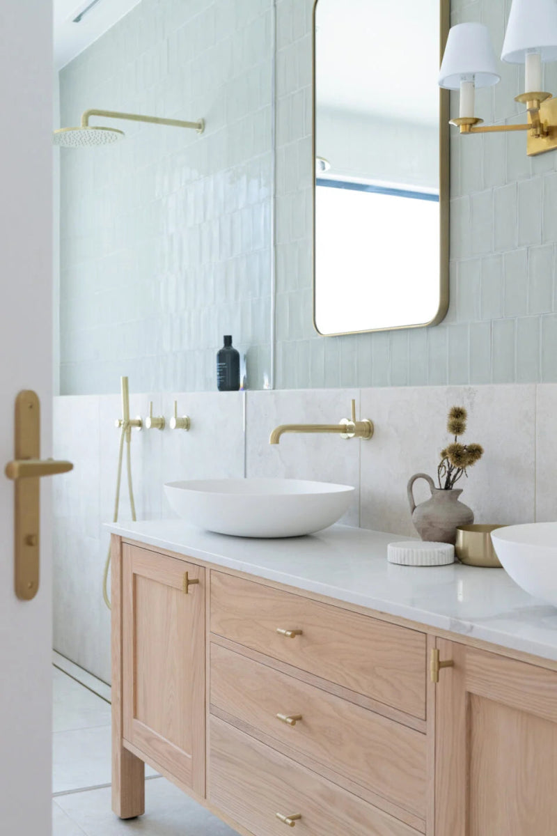 Helsinki T Knob - Ella Grace - Iver - Signature Brass - Cupboard Knobs