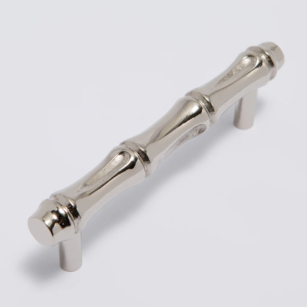 Hepburn Hardware Bamboo Handle | Polished Nickel