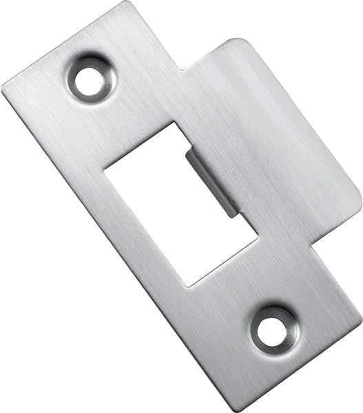 T' Universal Striker Plate - Ella Grace - Iver - Brushed Chrome - Tube Latches & Bolts