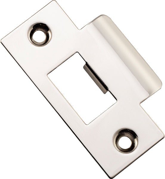 T' Universal Striker Plate - Ella Grace - Iver - Polished Nickel - Tube Latches & Bolts