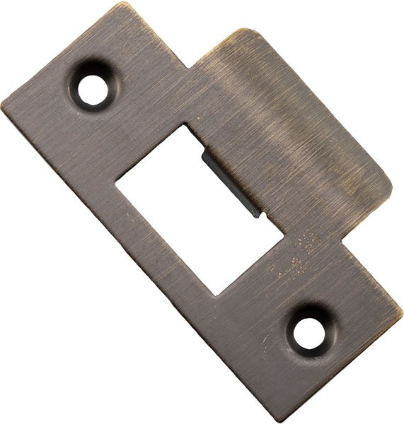 T' Universal Striker Plate - Ella Grace - Iver - Signature Brass - Tube Latches & Bolts