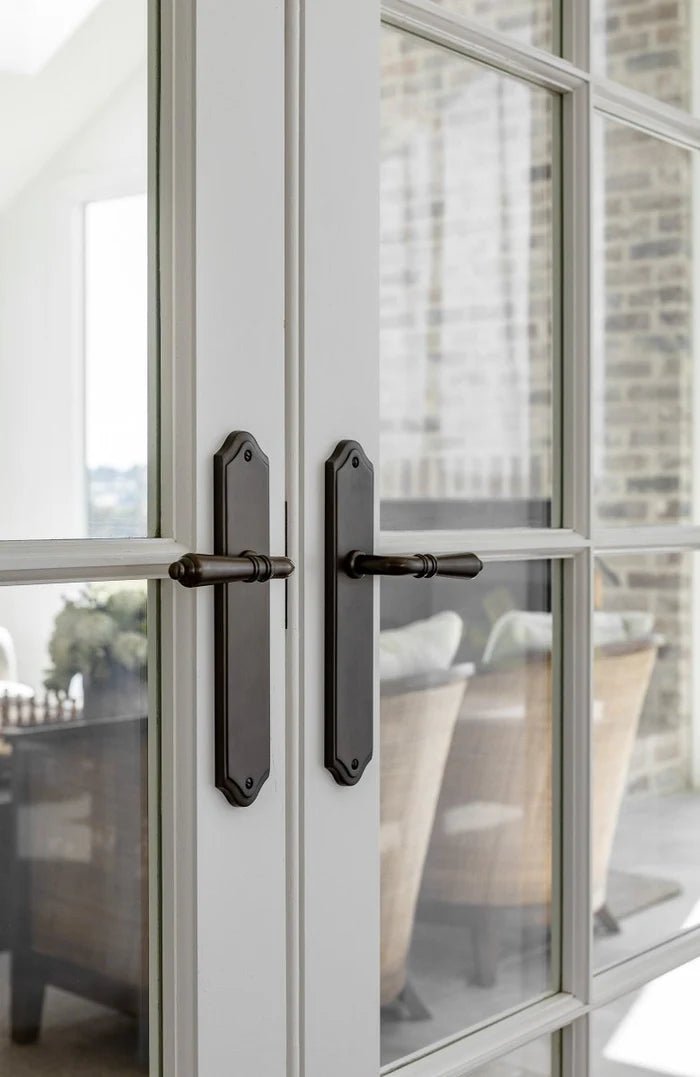 Choosing the Right Hardware for French Doors with Levers: A Guide with IVER Hardware - Ella Grace