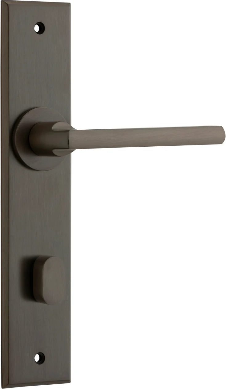 Baltimore Lever - Chamfered Backplate - Ella Grace - Iver - Signature Brass - Door Levers