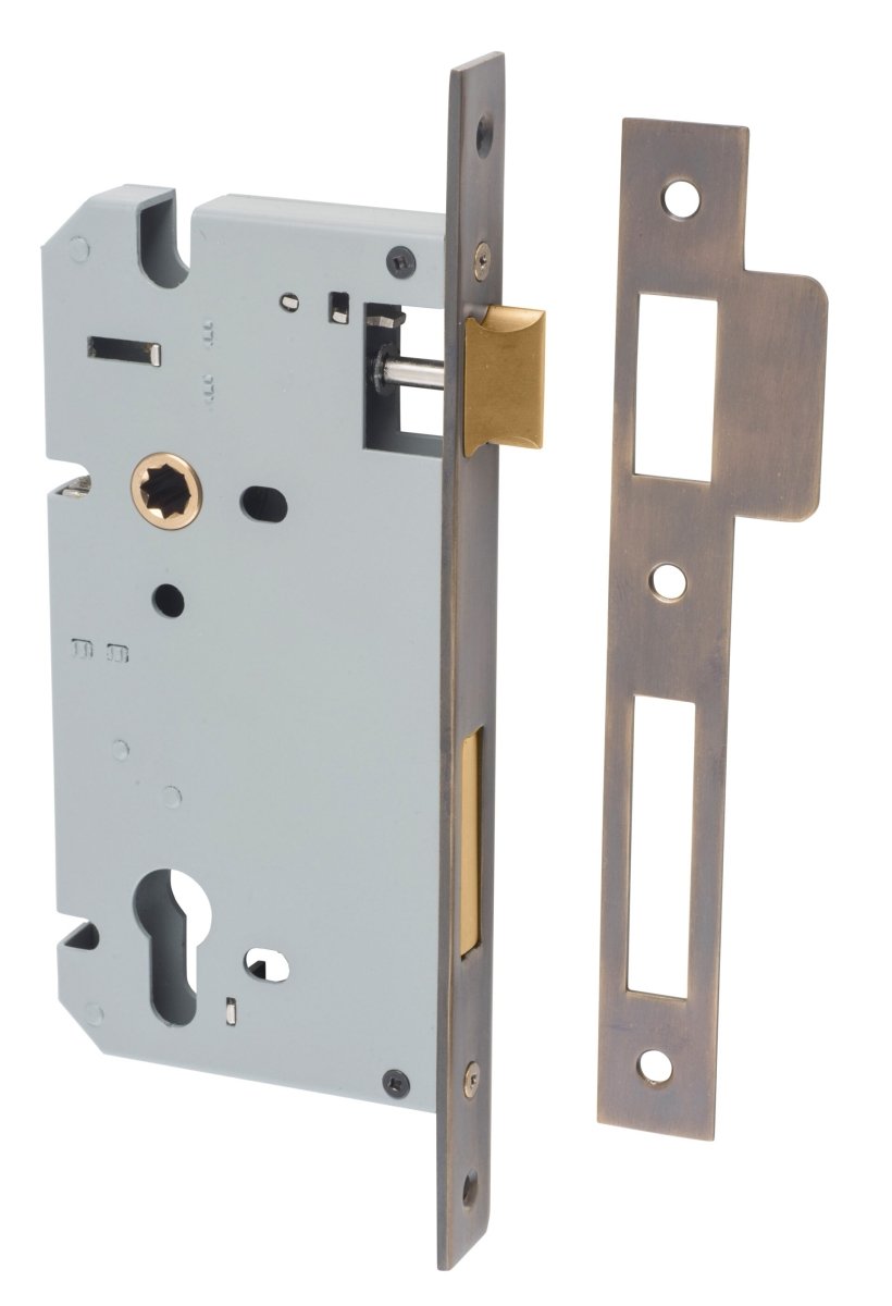 85mm Euro Mortice Locks - Ella Grace - Iver - Signature Brass - External Locks