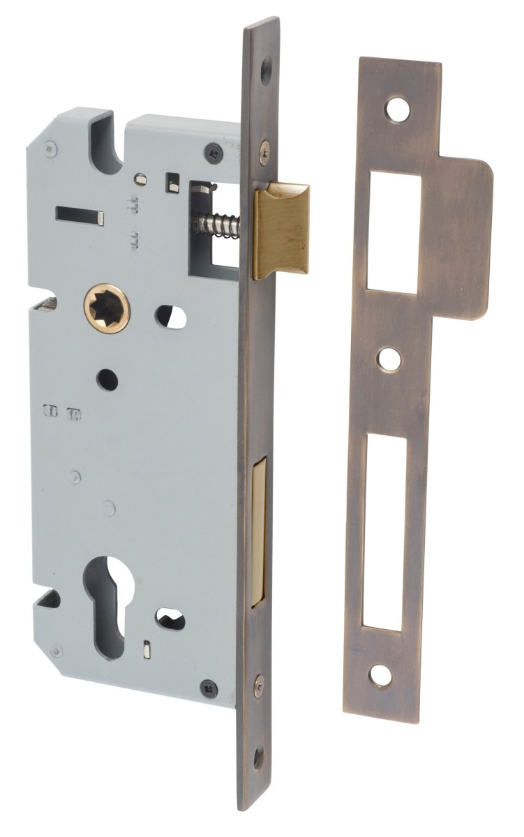 85mm Euro Mortice Locks - Ella Grace - Iver - Signature Brass - External Locks