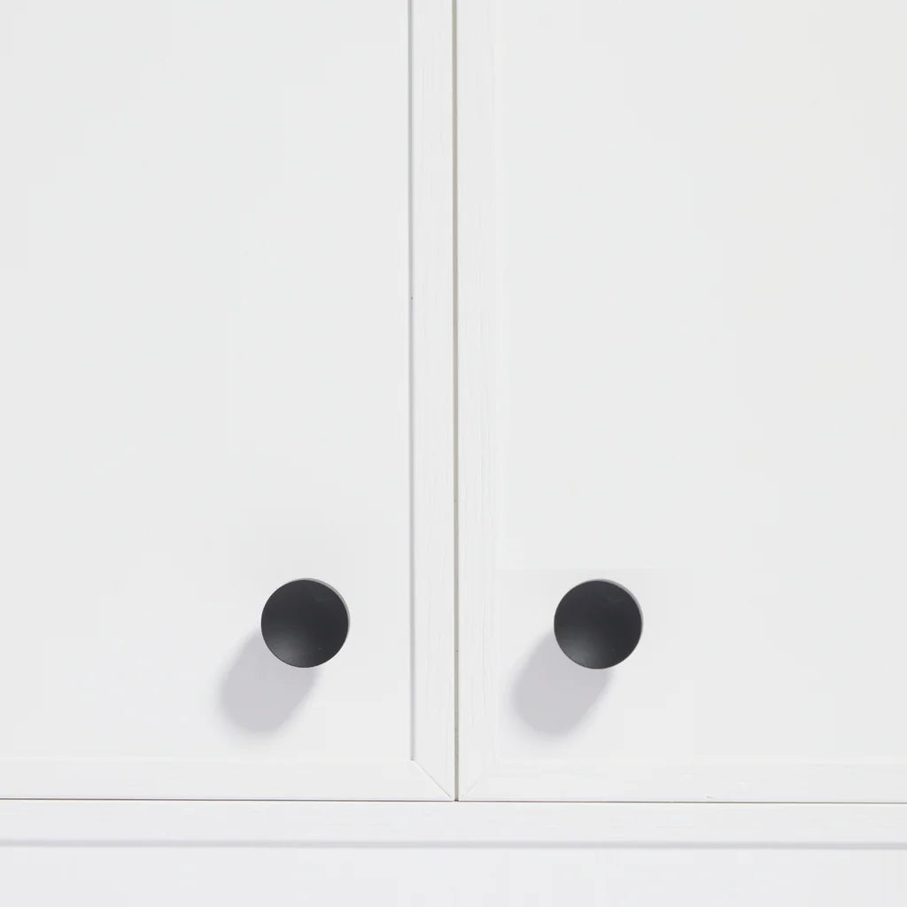 Hepburn Hardware Atticus Knob | Blackest Black