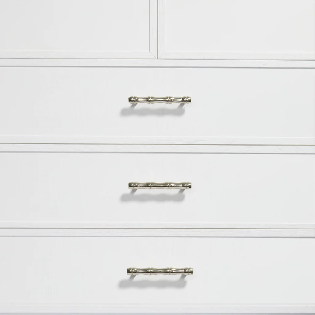 Hepburn Hardware Bamboo Handle | Polished Nickel