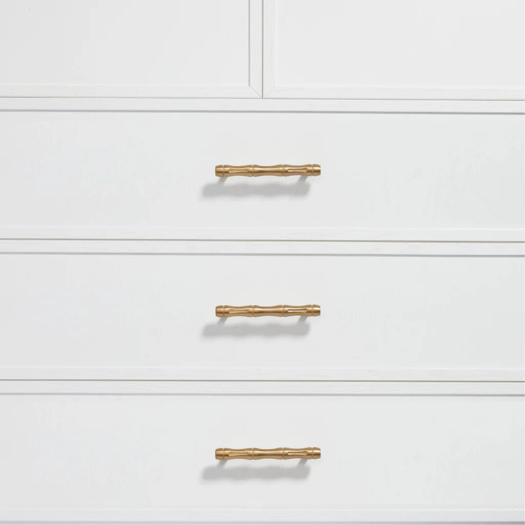 Hepburn Hardware Bamboo Handle | Burnished Brass