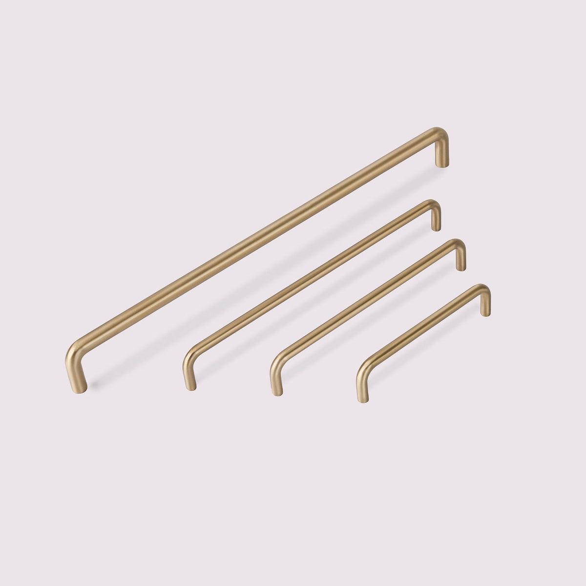 Ren Appliance Pull in burnished brass, detail