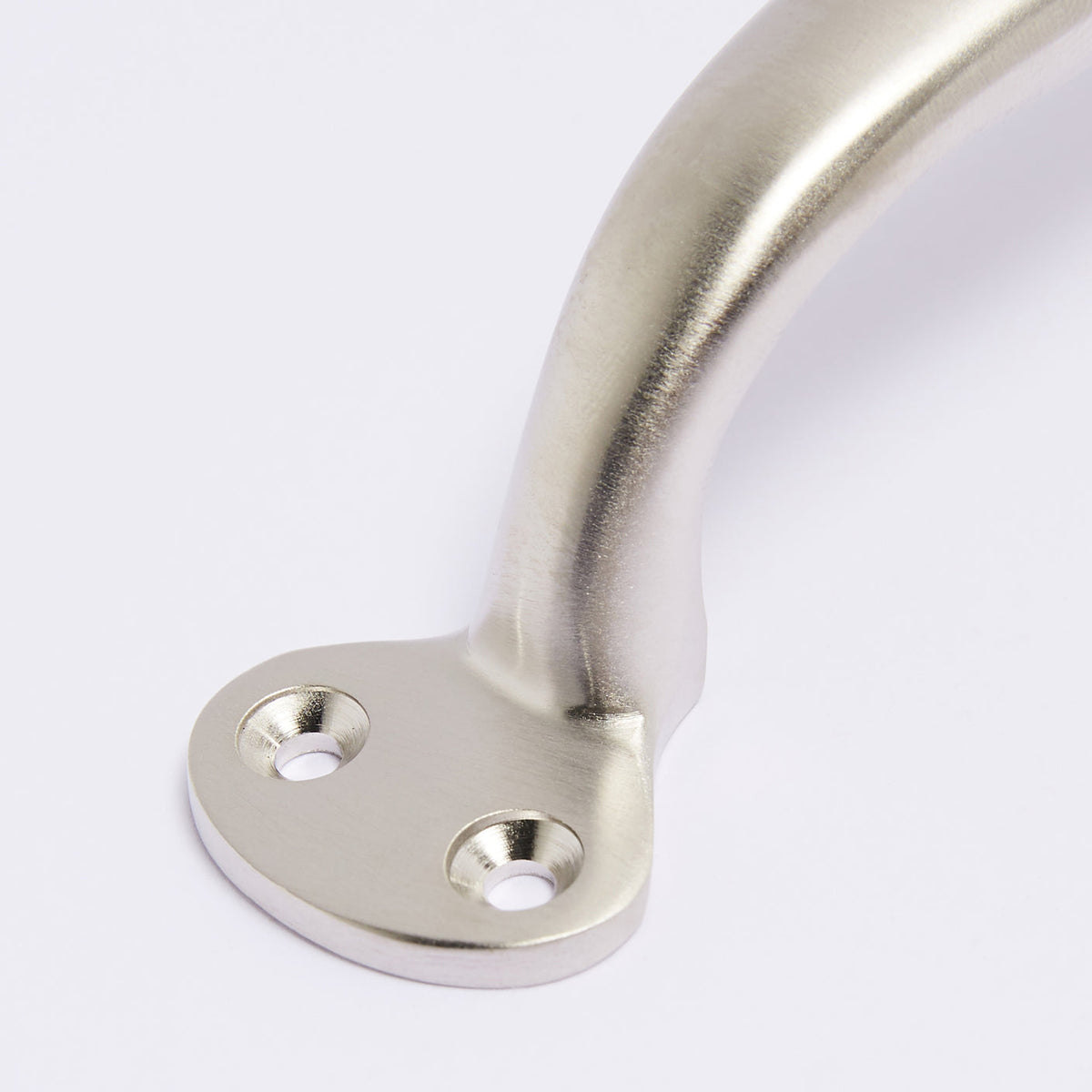 Highland Handle in satin nickel, detail