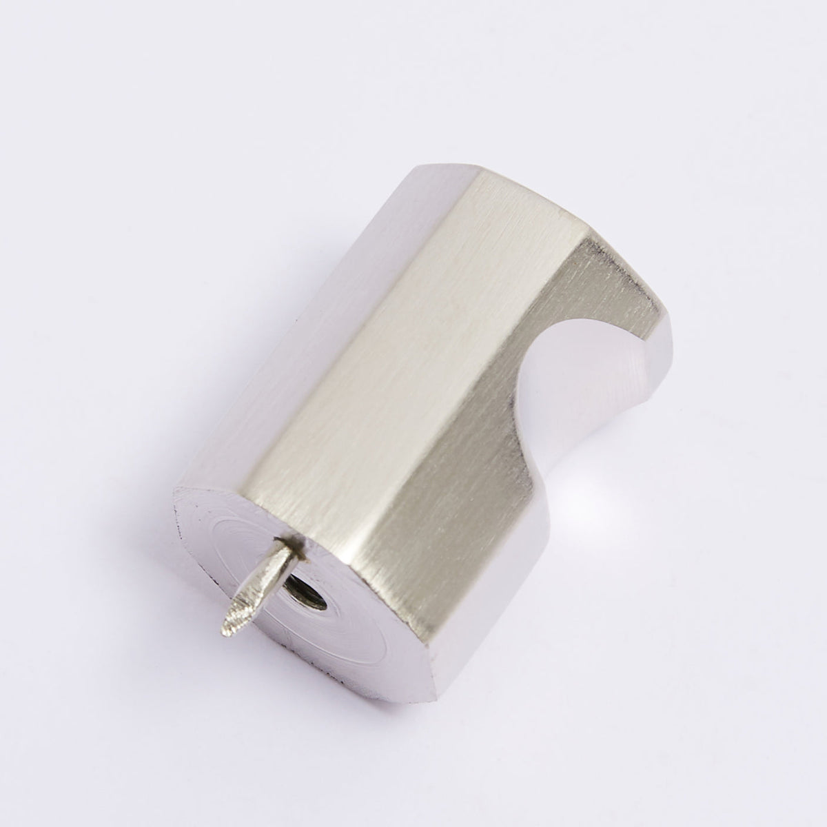 Henley Knob in satin nickel by Hepburn Hardware