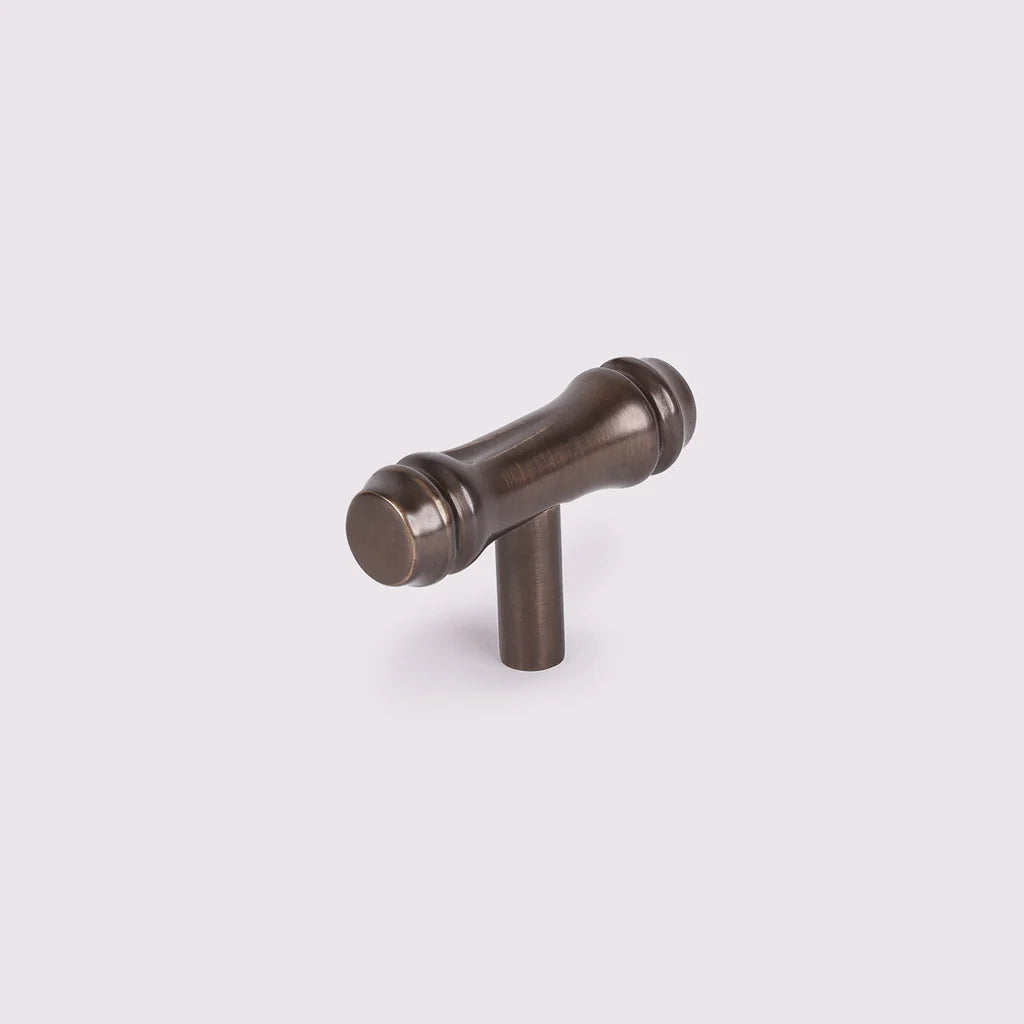 Hepburn Hardware Bamboo T-Bar | Oil Rubbed Bronze