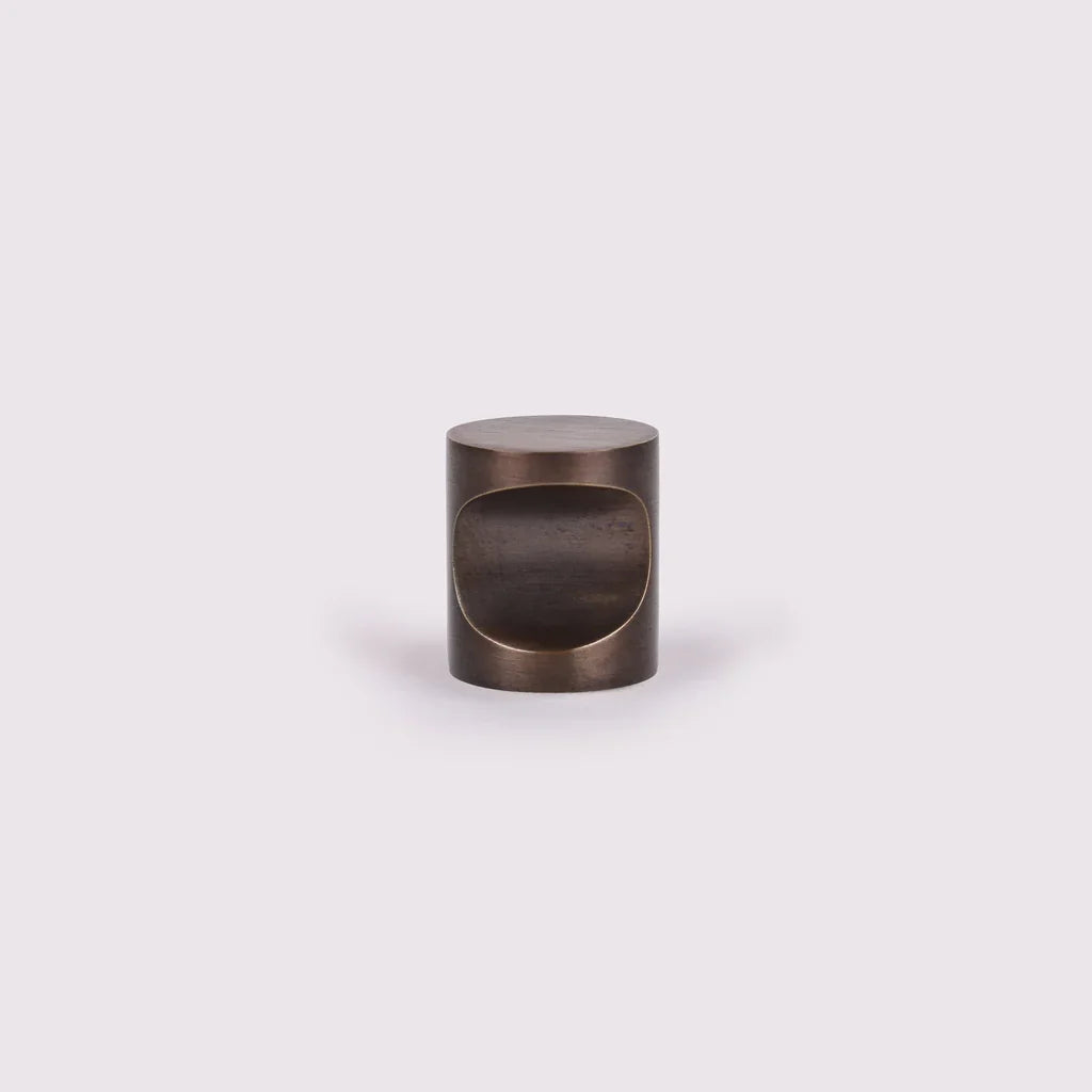 Ren Knob in oil rubbed bronze, detail