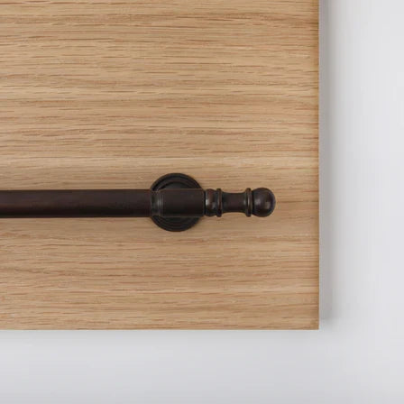 Kew Handle in antique bronze, detail