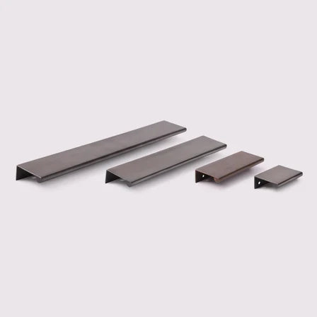 Ren Lip Pull in antique bronze by Hepburn Hardware