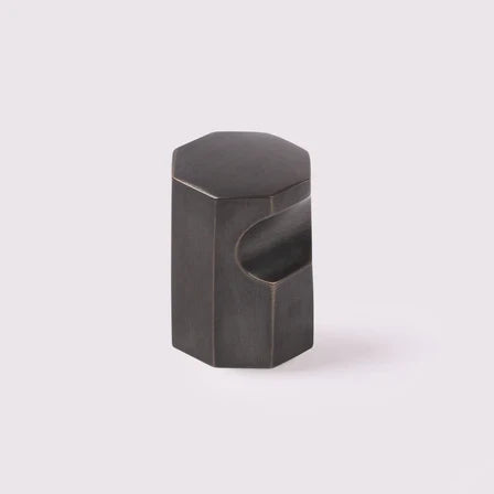 Henley Knob in antique bronze by Hepburn Hardware