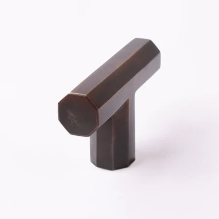Henley T-Bar in antique bronze by Hepburn Hardware
