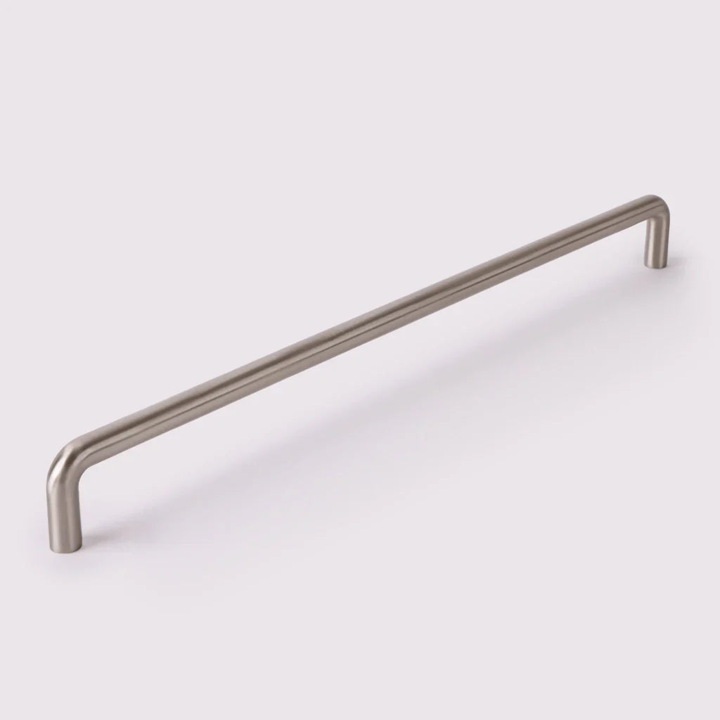 Ren Appliance Pull in satin nickel by Hepburn Hardware