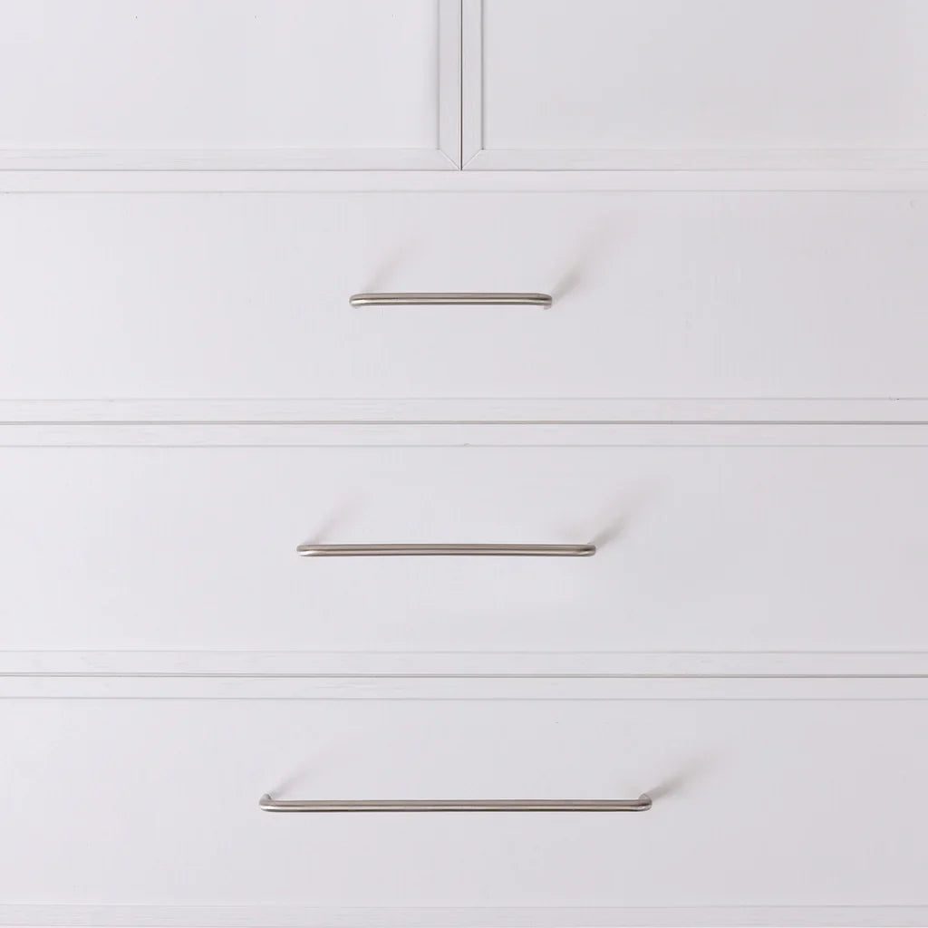Ren Handle in satin nickel, detail