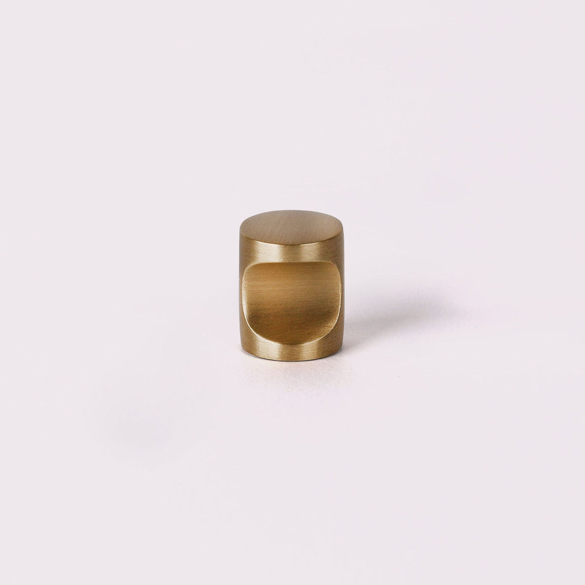 Ren Knob in burnished brass by Hepburn Hardware