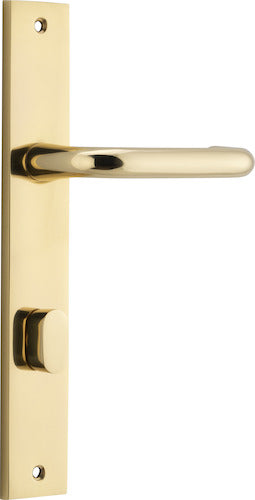 Oslo Rectangular DDA Compliant - Ella Grace - Iver - Polished Brass - Door Levers