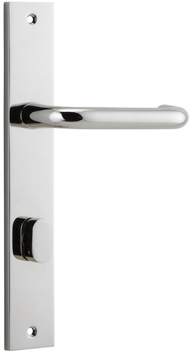 Oslo Rectangular DDA Compliant - Ella Grace - Iver - Polished Nickel - Door Levers