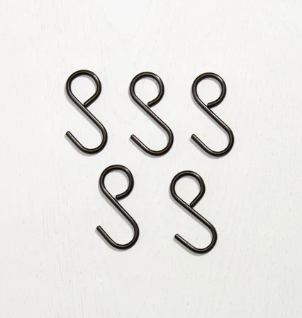 Hanging Rail Hook in antique bronze by Hepburn Hardware