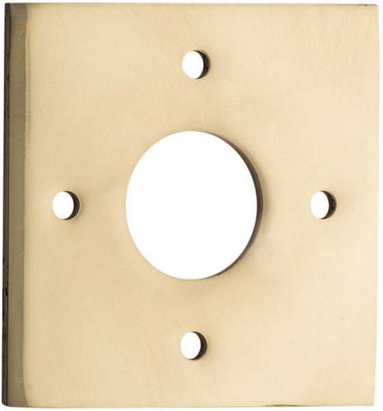 Adaptor Plate (Pair) - Round & Square Rose - Ella Grace - Iver - Polished Brass - Adaptor Plates