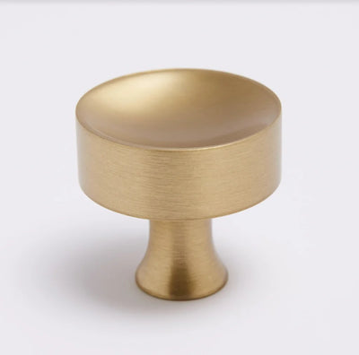 Hepburn Hardware Atticus Knob | Burnished Brass