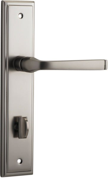 Annecy Lever - Stepped Backplate - Ella Grace - Iver - Satin Nickel - Door Levers