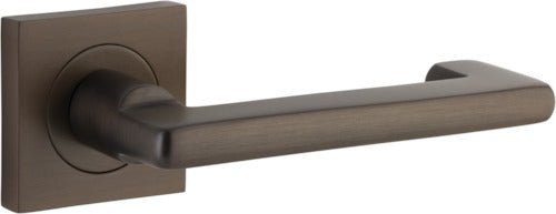 Baltimore Return Lever - Square Rose DDA - Ella Grace - Iver - Signature Brass - Door Levers