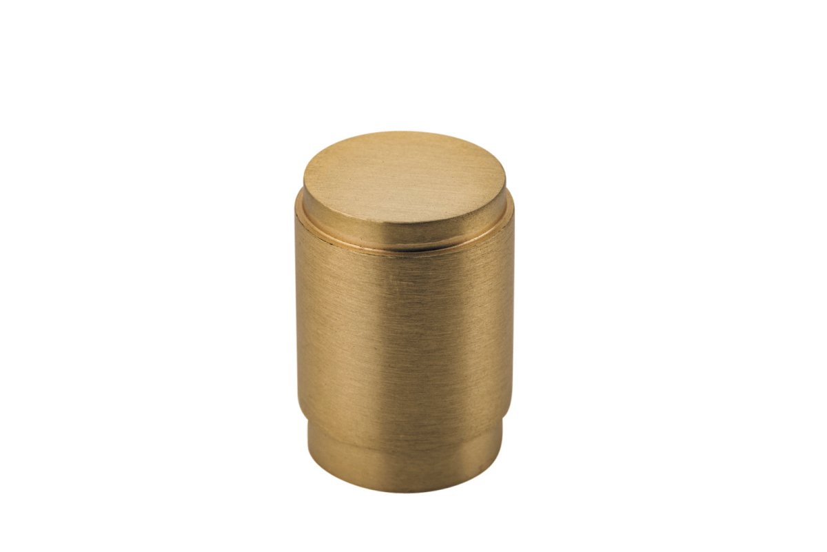 Berlin Cabinet Knob - Ella Grace - Iver - Brushed Brass - Cupboard Knobs