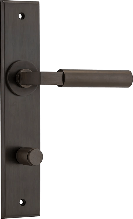 Berlin Lever - Chamfered Backplate - Ella Grace - Iver - Signature Brass - Door Levers