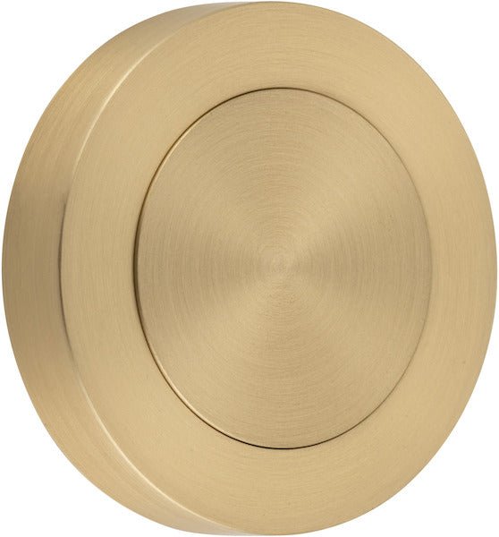 Blank Rose Escutcheon - Round - Ella Grace - Iver - Brushed Brass - Escutcheons