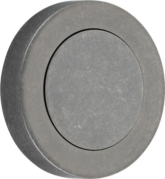 Blank Rose Escutcheon - Round - Ella Grace - Iver - Distressed Nickel - Escutcheons